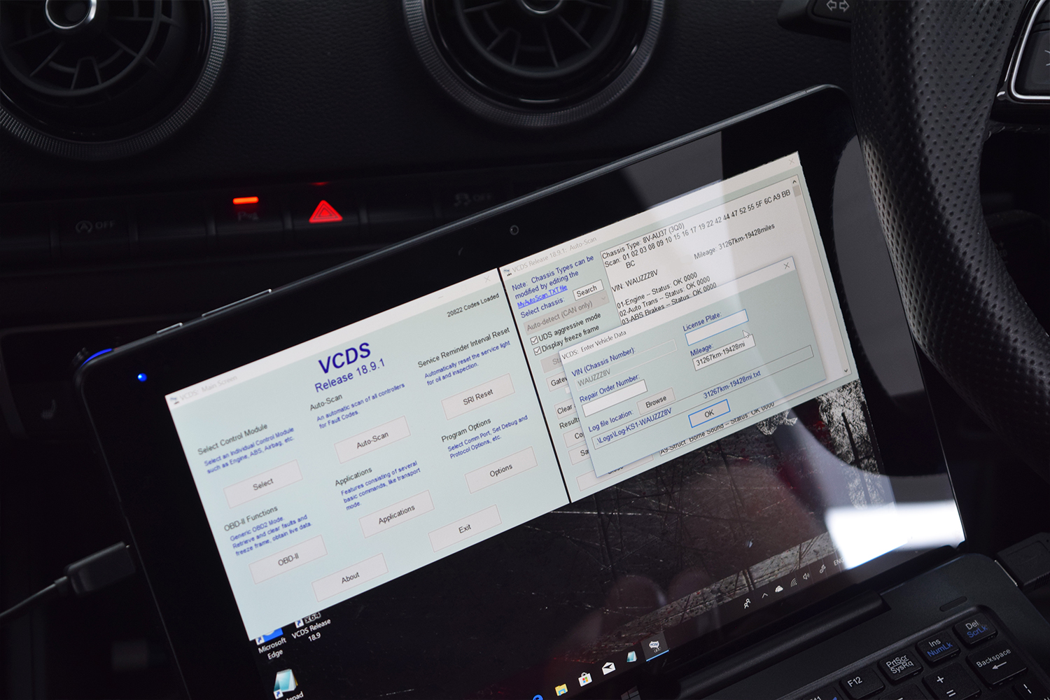 Audi S3 VCDS Scan