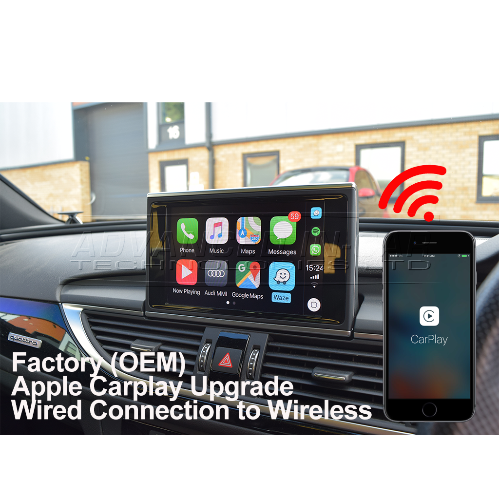 Wireless Apple CarPlay for Audi A1 & Q3