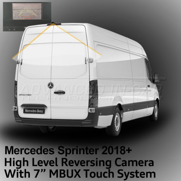 Mercedes Sprinter 2018 Reversing Camera with 7" MBUX