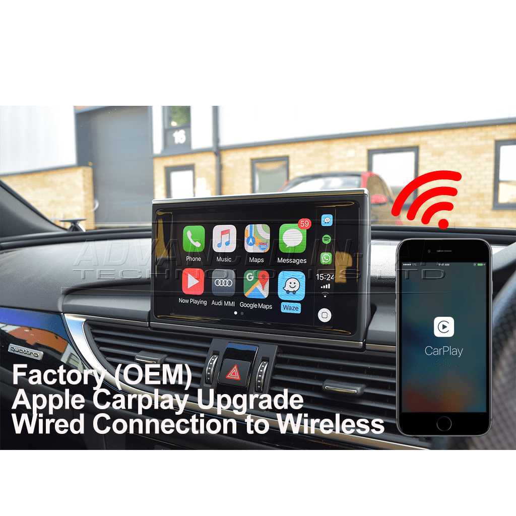 Apple Carplay Wireless Upgrade - Cable to Wireless Connection