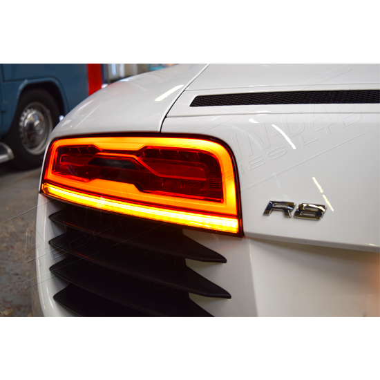 Audi R8 LED Clusters Dynamic Light Modules Advanced In Car