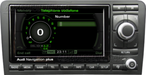 Audi A3 RNSe MK2 Retrofit - Telephone Bluetooth