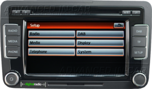 Volkswagen RCD 510 - Settings