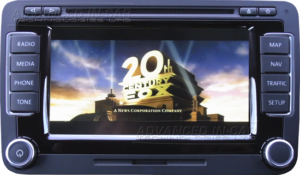 Volkswagen RNS 510 Navigation - DVD (Only when car is stationary)