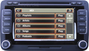 Volkswagen RNS 510 Navigation - MDI (Optional Extra)