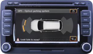 Volkswagen RNS 510 Navigation - Optical Parking System (Optional Extra)