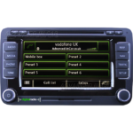 Volkswagen RNS 510 DAB Navigation – Bluetooth (Optional Extra)