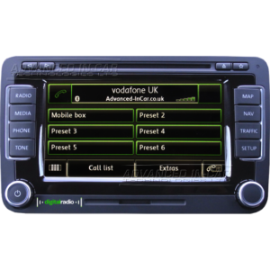 Volkswagen RNS 510 DAB Navigation - Bluetooth (Optional Extra)