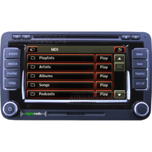 Volkswagen RNS 510 DAB Navigation - MDI (Optional Extra)