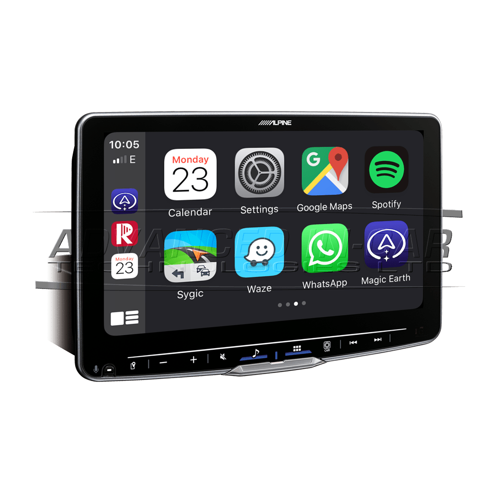 Alpine ILX-F409 Halo9 Multimedia Receiver with 9-inch Customizable Touchscreen Display - 2