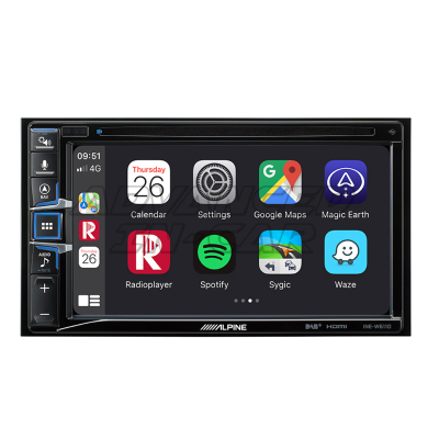 Alpine INE-W611D – Touchscreen Multimedia & Navigation