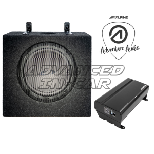 Alpine Under-Seat Subwoofer & Mono Amp Kit for VW T5.1 & T6 (Aftermarket Radios)