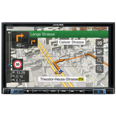 Alpine X803D-U – Touchscreen Navigation