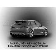 Audi A3 / S3 / RS3 (8V) 2017+ Facelift Reversing Camera Retrofit