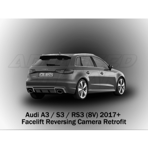Audi A3 / S3 / RS3 (8V) 2017+ Facelift Reversing Camera Retrofit