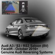 Audi A3 / S3 / RS3 (8V) Saloon Reversing Camera Retrofit