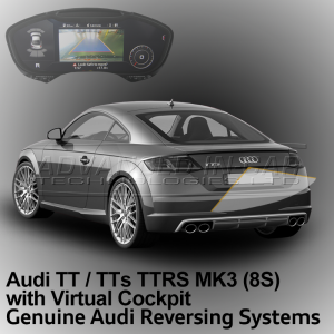 Audi TT Mk3 8S Reversing Camera Retrofit