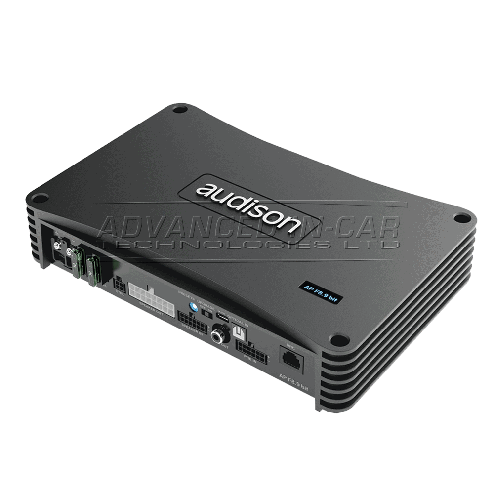 Audison Prima AP F8.9 bit – 8 Channel DSP Amplifier