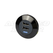 Dual Front Fitting 5V (3A) USB Charger Kit