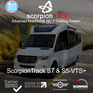 ScorpionTrack S7 & S5-VTS+ Motorhome Vehicle Tracker