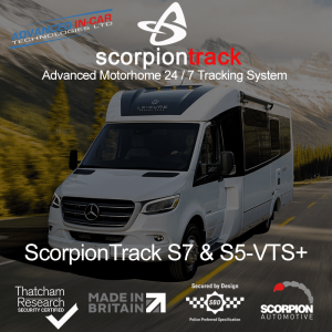 ScorpionTrack S7 & S5-VTS+ Motorhome Vehicle Tracker