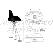 SharkFin Antenna – Digital Radio (DAB / DAB+) / FM