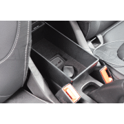 Smart 453 Leather Armrest – White Stitch