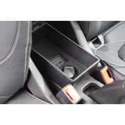 Smart 453 Leather Armrest – White Stitch
