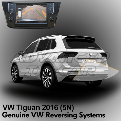 VW Tiguan 5N 2016 Reversing Camera Retrofit