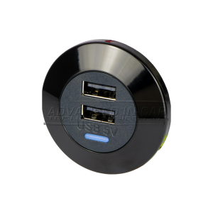 Dual Front Fitting 5V (3A) USB Charger Kit