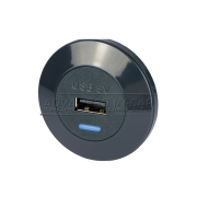 Single Front Fitting 5V (2.1A) USB Charger Kit