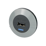 Single Front Fitting 5V (2.1A) USB Charger Kit