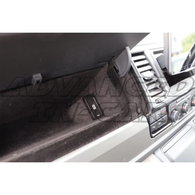 VW Transporter T6 USB Retention Kit 2
