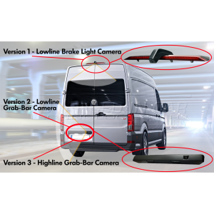 Volkswagen Crafter (SY) 2017+ Reversing Camera Retrofit