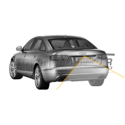 Audi A6 4F Reversing Camera Retrofit