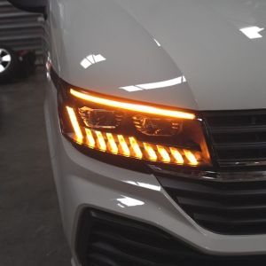 VW Transporter T6.1 FULL LED Headlights “Audi Style” Dynamic Indicators and DRLs