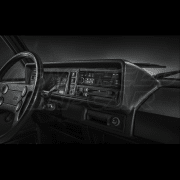 Pioneer SXT-C10PS Retro Style Single Din Audio Receiver